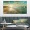 Designart - Coastal Pastel Horizon - Nautical & Coastal Canvas Art